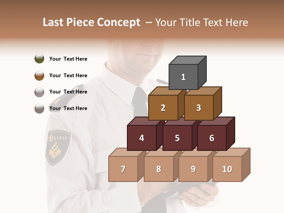 Sherrif Law Badge PowerPoint Template