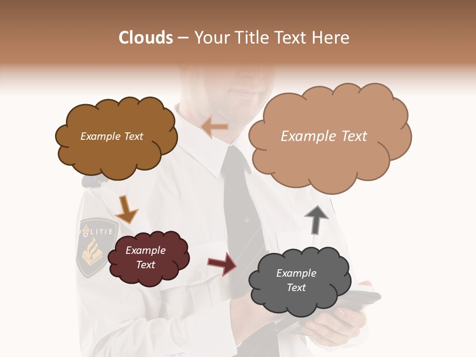 Sherrif Law Badge PowerPoint Template