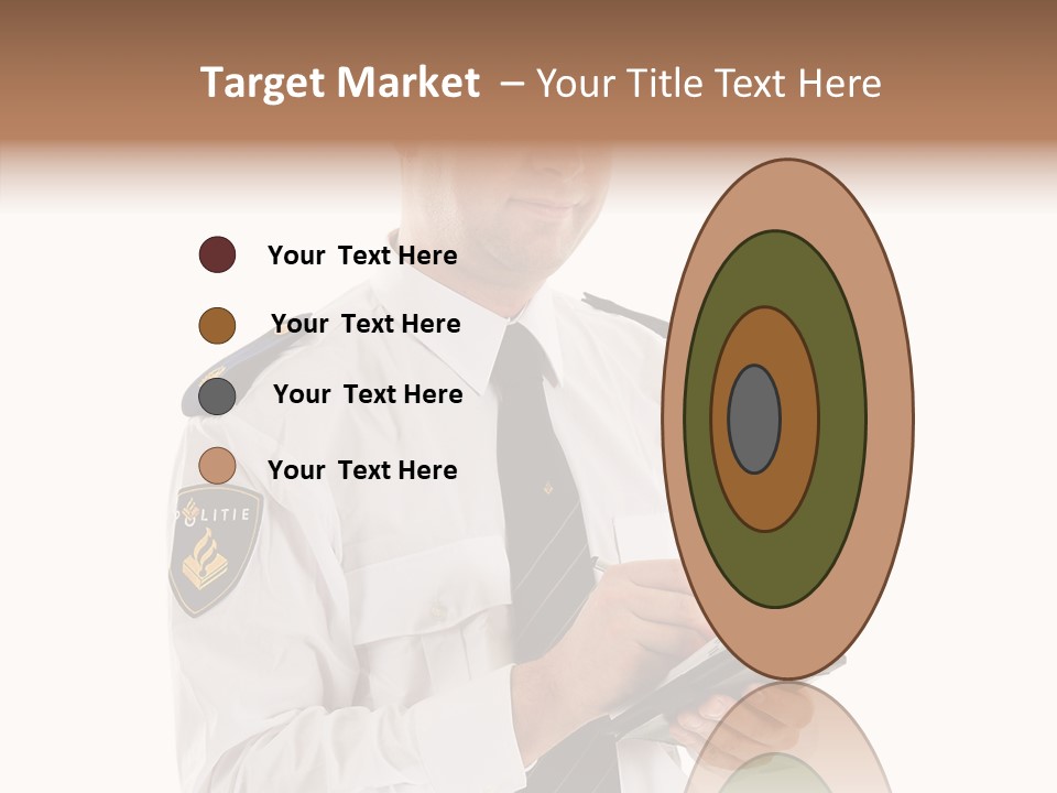 Sherrif Law Badge PowerPoint Template