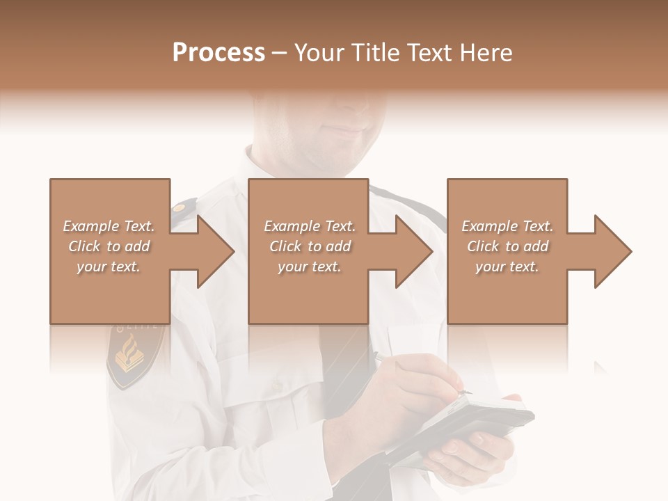 Sherrif Law Badge PowerPoint Template