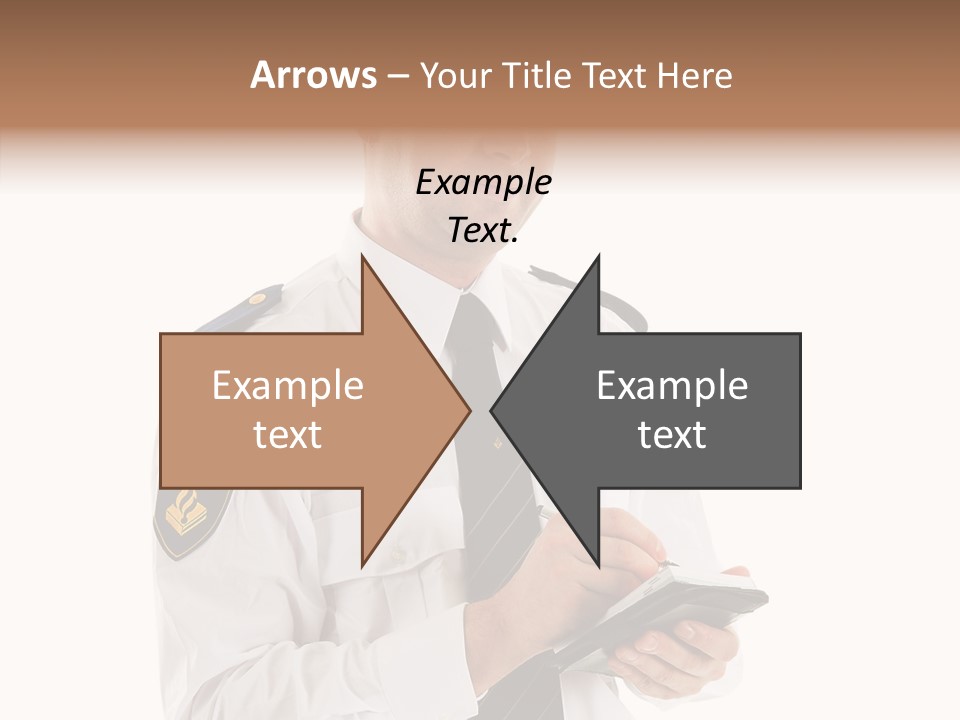 Sherrif Law Badge PowerPoint Template