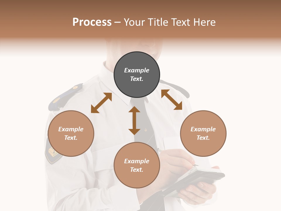 Sherrif Law Badge PowerPoint Template