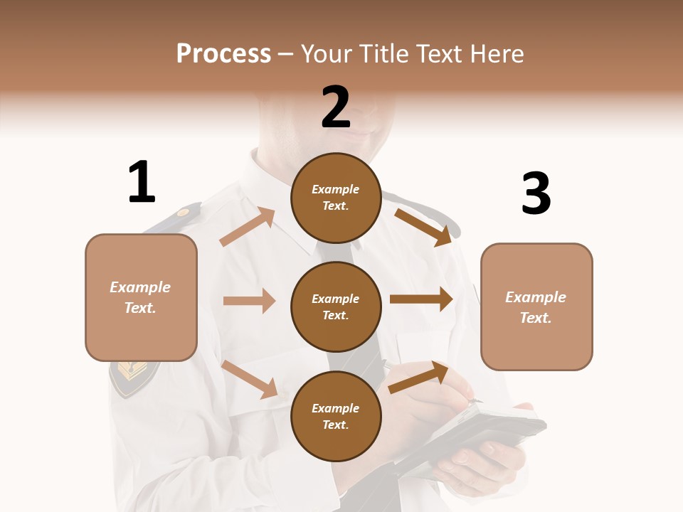 Sherrif Law Badge PowerPoint Template