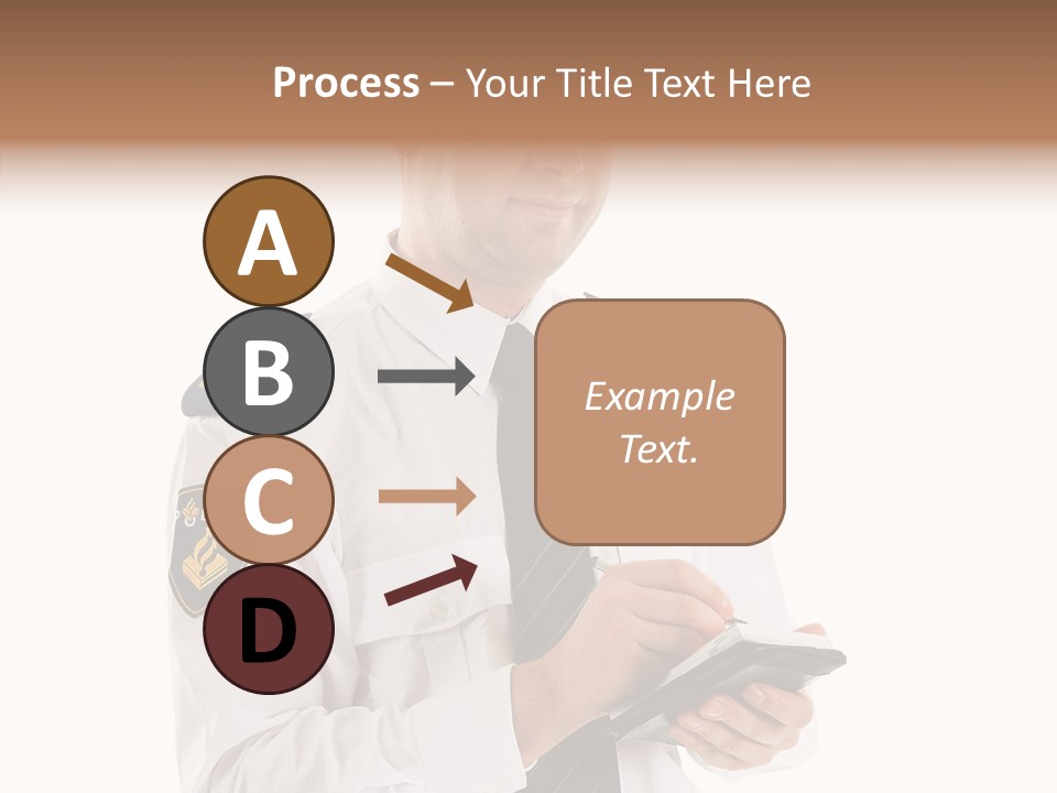 Sherrif Law Badge PowerPoint Template