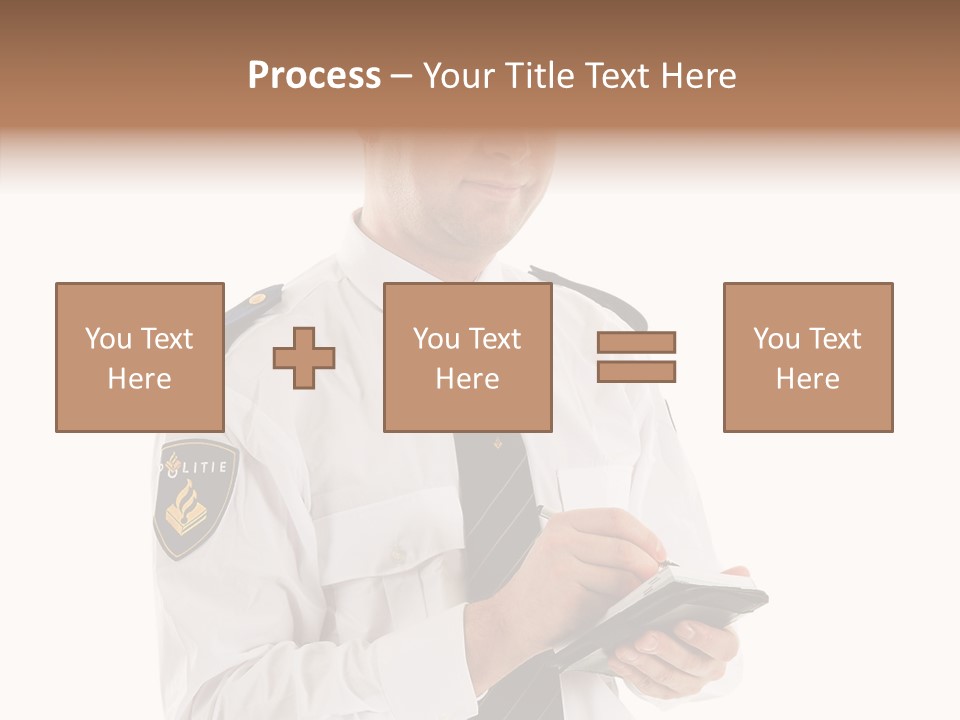 Sherrif Law Badge PowerPoint Template