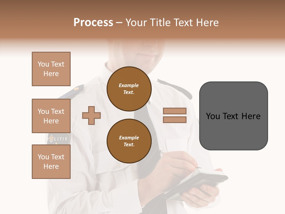 Sherrif Law Badge PowerPoint Template