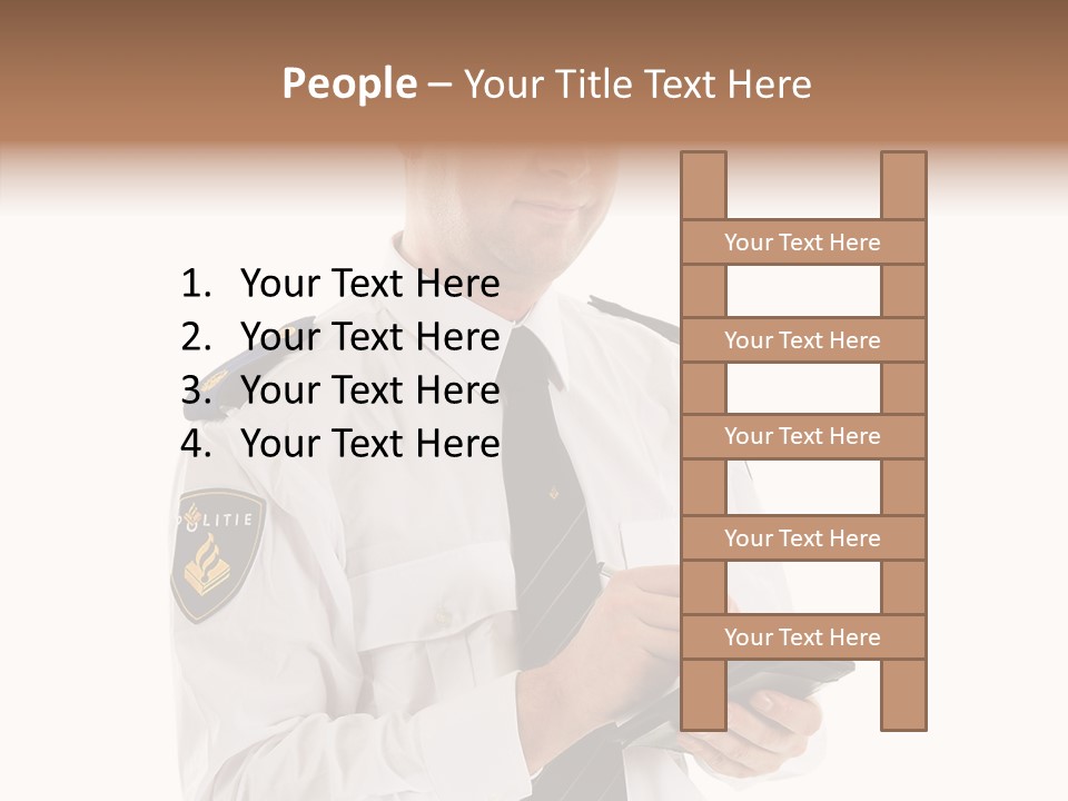 Sherrif Law Badge PowerPoint Template