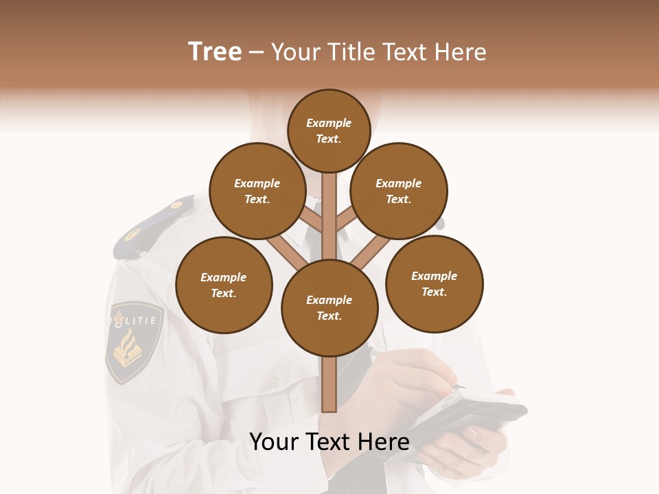 Sherrif Law Badge PowerPoint Template