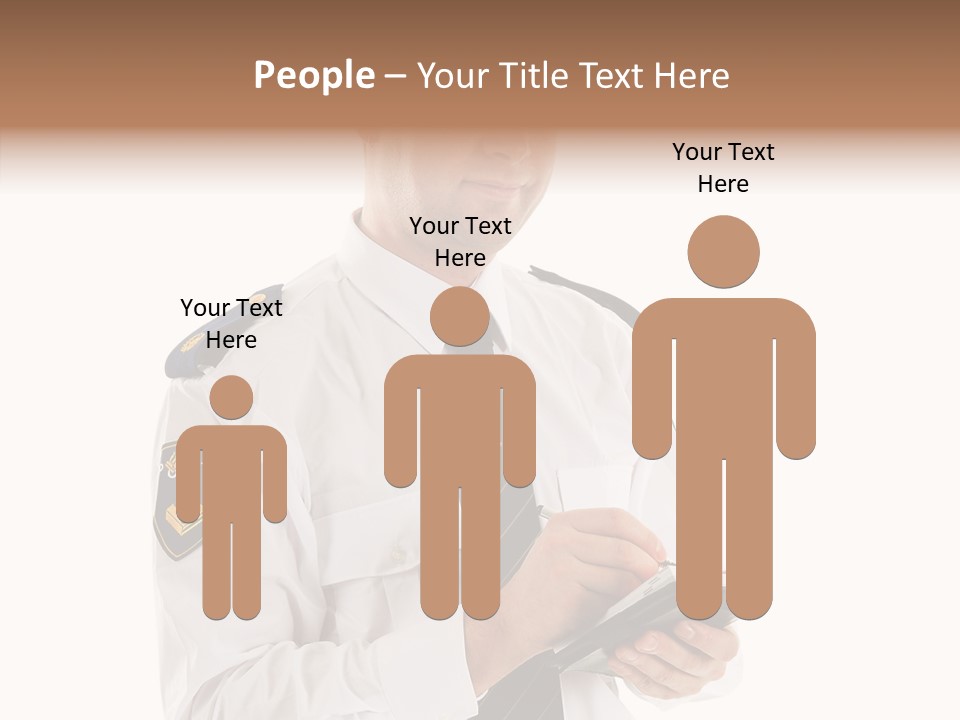 Sherrif Law Badge PowerPoint Template