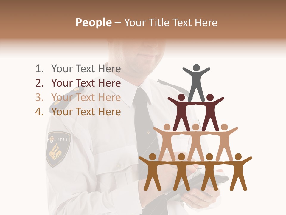 Sherrif Law Badge PowerPoint Template