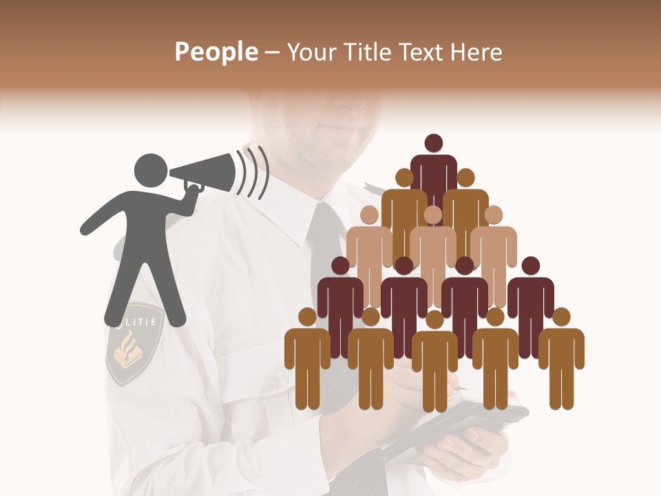 Sherrif Law Badge PowerPoint Template