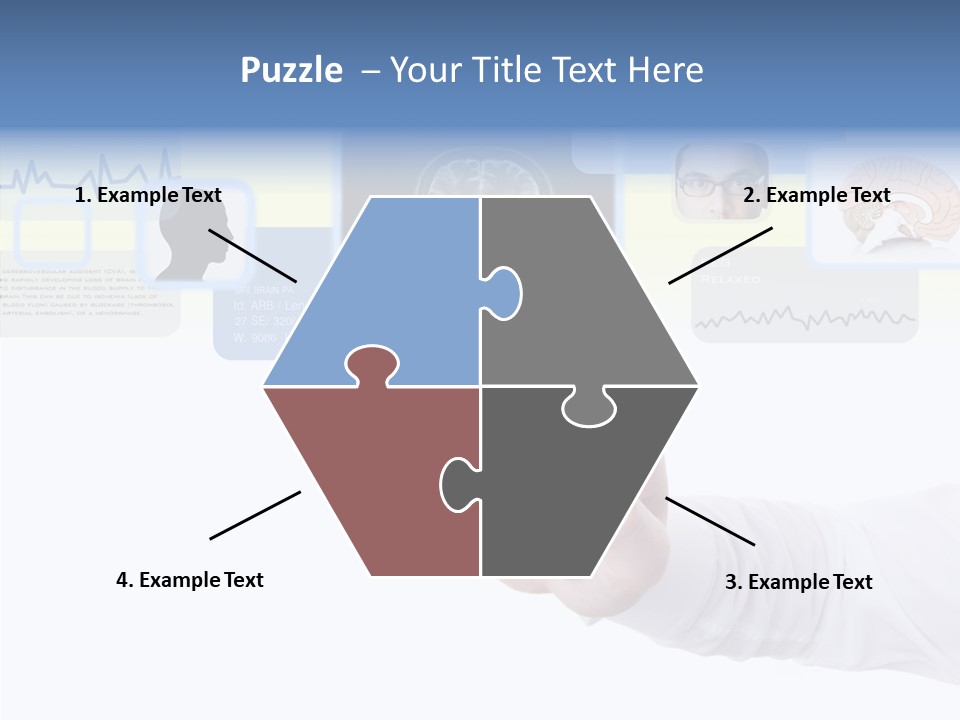 Futuristic Intelligence Anatomy PowerPoint Template