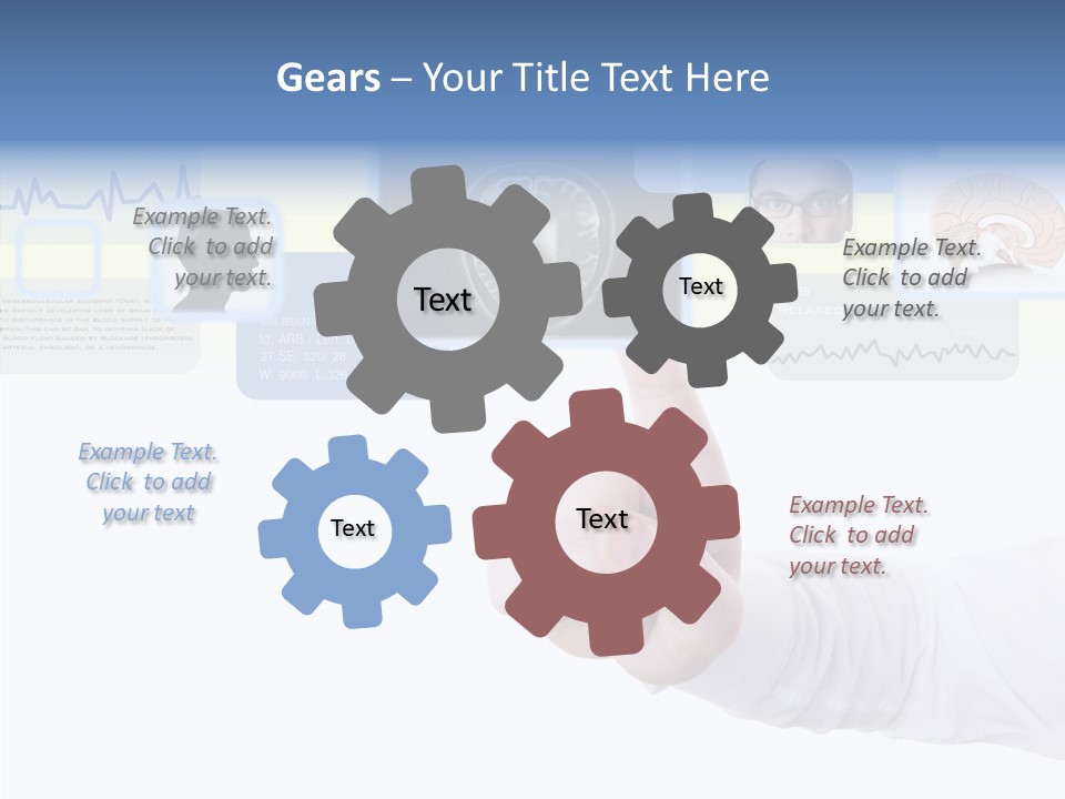 Futuristic Intelligence Anatomy PowerPoint Template