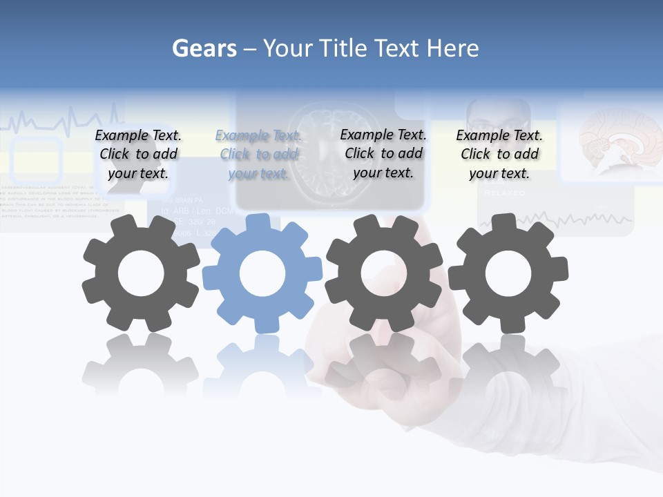 Futuristic Intelligence Anatomy PowerPoint Template