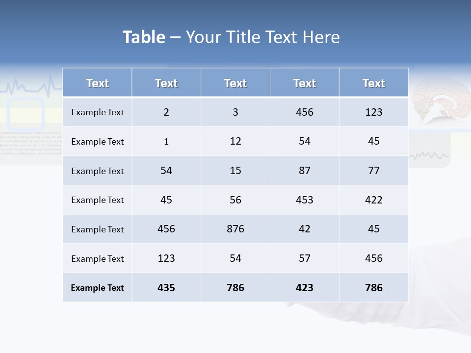 Futuristic Intelligence Anatomy PowerPoint Template