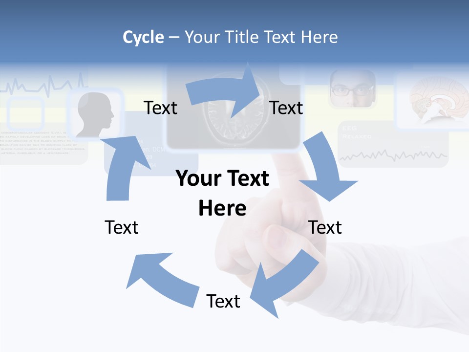 Futuristic Intelligence Anatomy PowerPoint Template