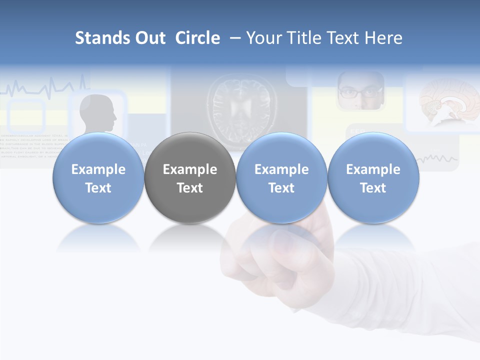 Futuristic Intelligence Anatomy PowerPoint Template