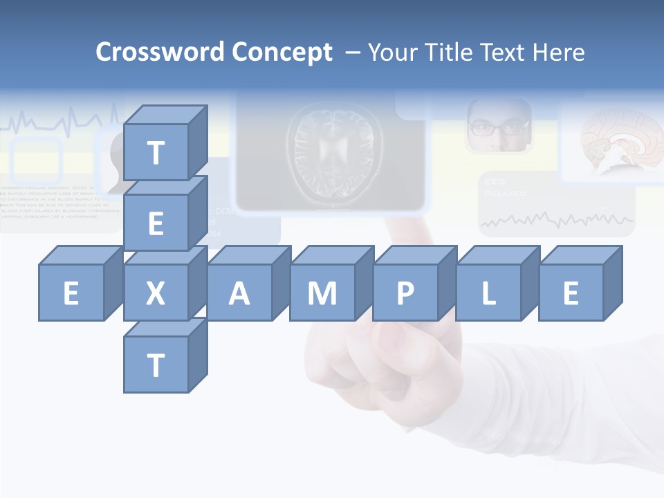 Futuristic Intelligence Anatomy PowerPoint Template