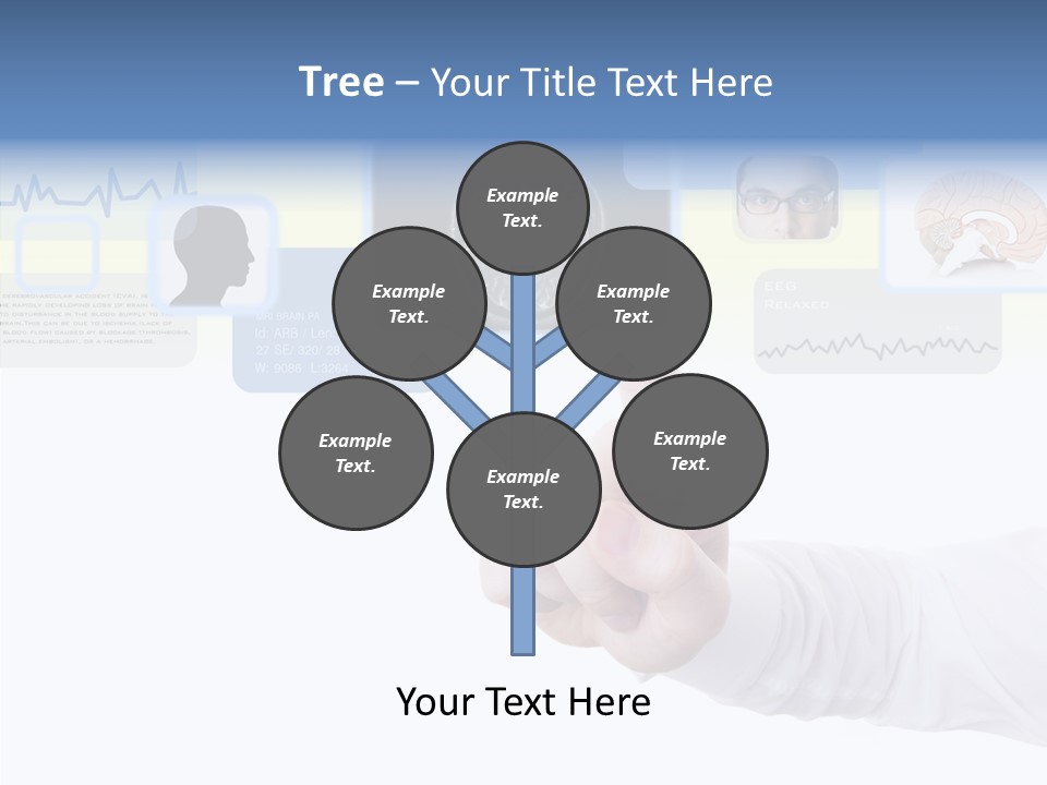 Futuristic Intelligence Anatomy PowerPoint Template