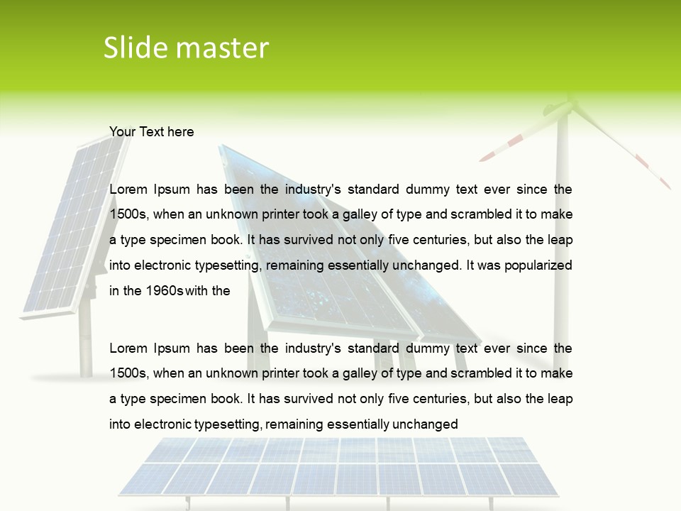 Cell Innovation Panel PowerPoint Template