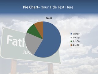 Cross Post Way PowerPoint Template