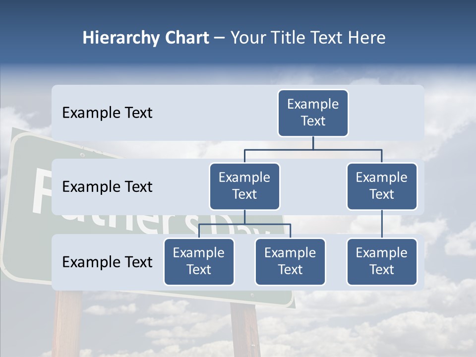 Cross Post Way PowerPoint Template