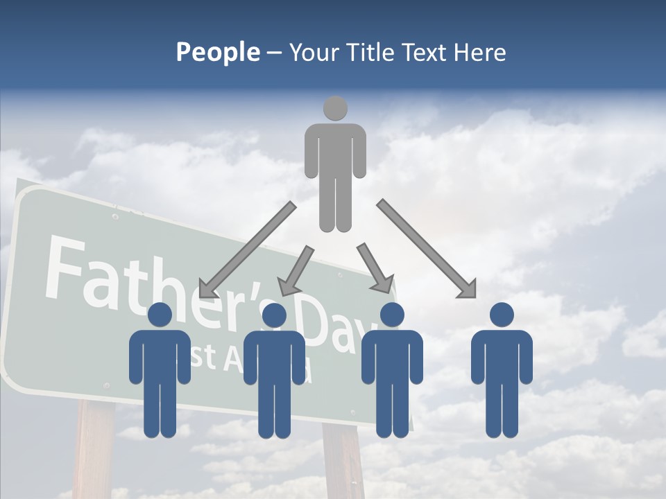 Cross Post Way PowerPoint Template