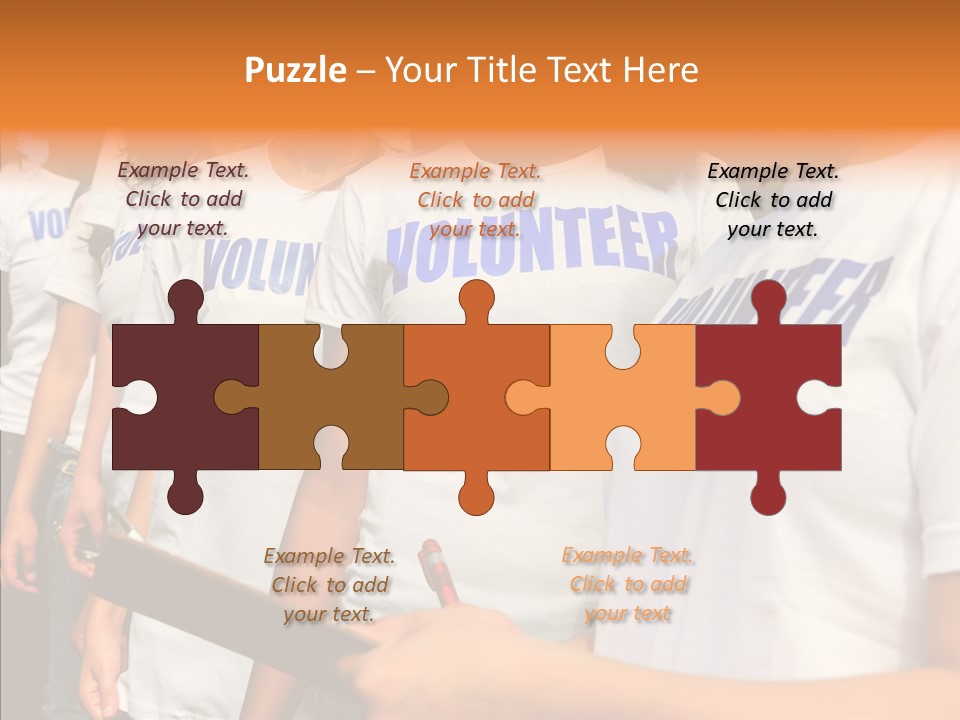 Social Service Person PowerPoint Template