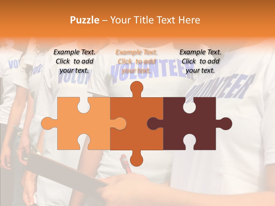 Social Service Person PowerPoint Template