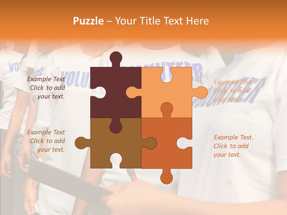 Social Service Person PowerPoint Template