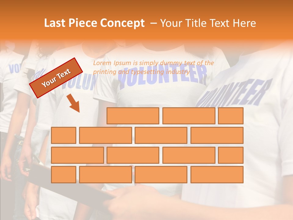 Social Service Person PowerPoint Template