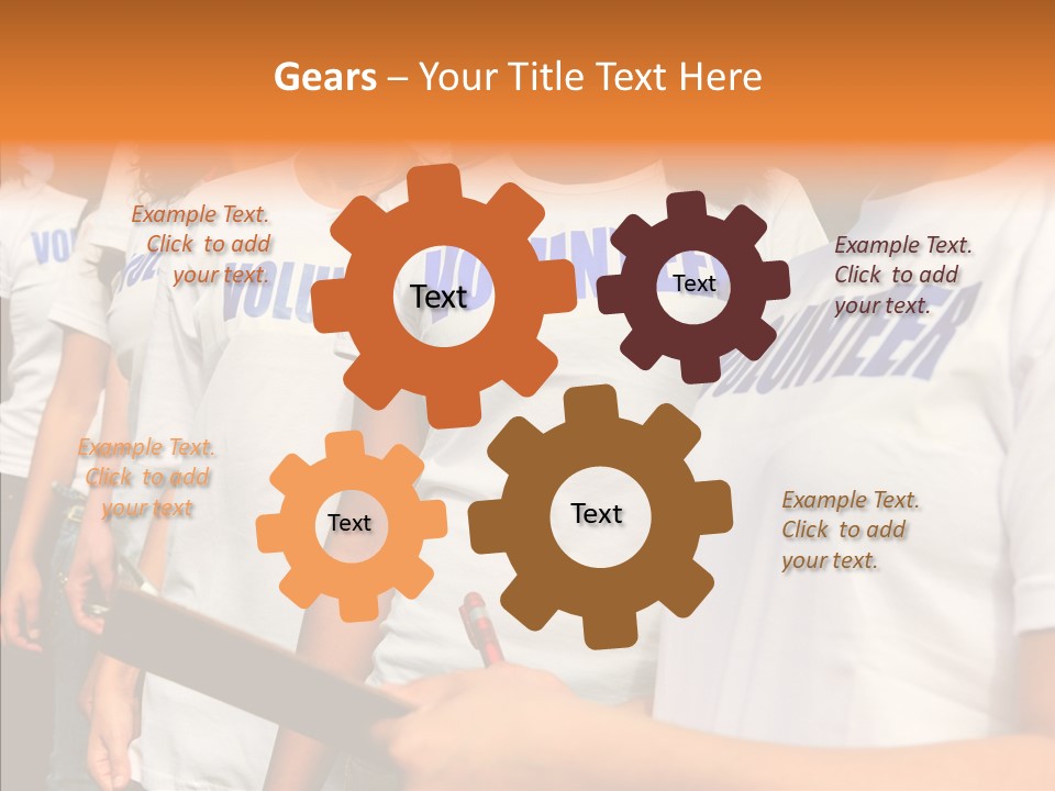 Social Service Person PowerPoint Template