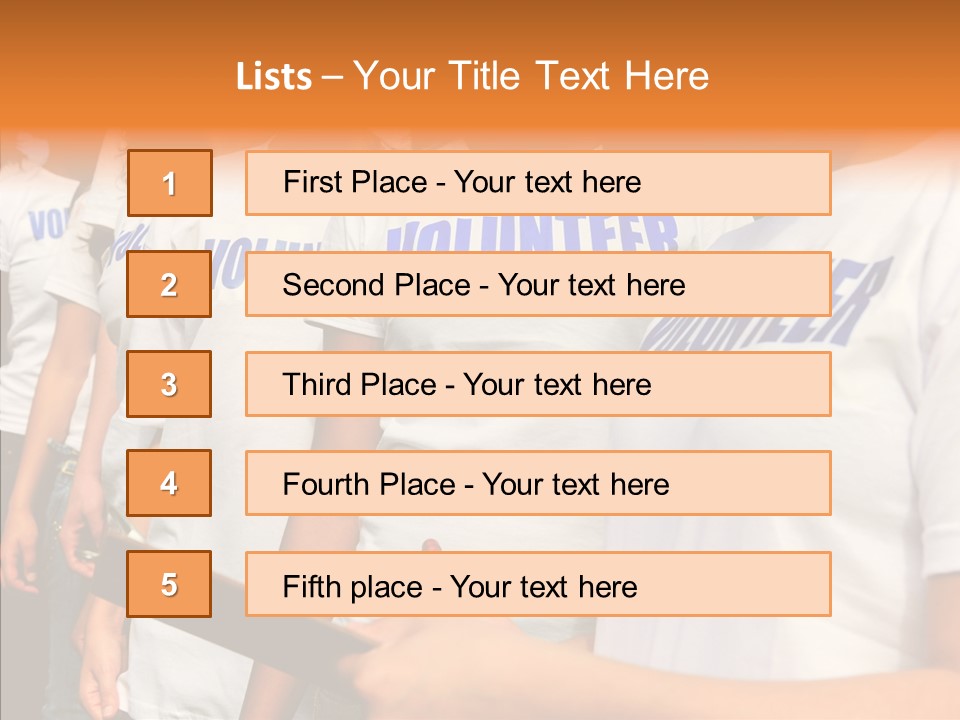 Social Service Person PowerPoint Template