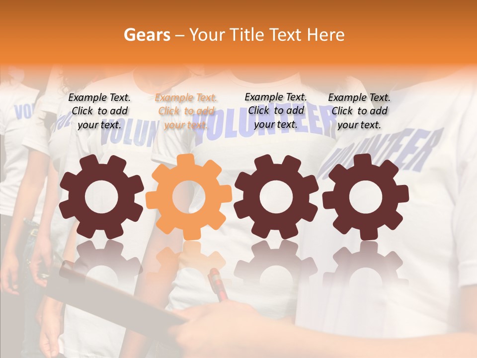 Social Service Person PowerPoint Template