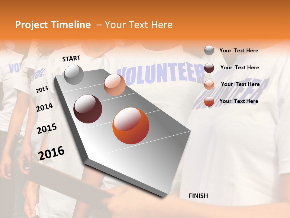 Social Service Person PowerPoint Template