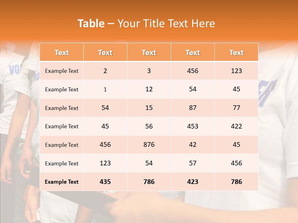Social Service Person PowerPoint Template