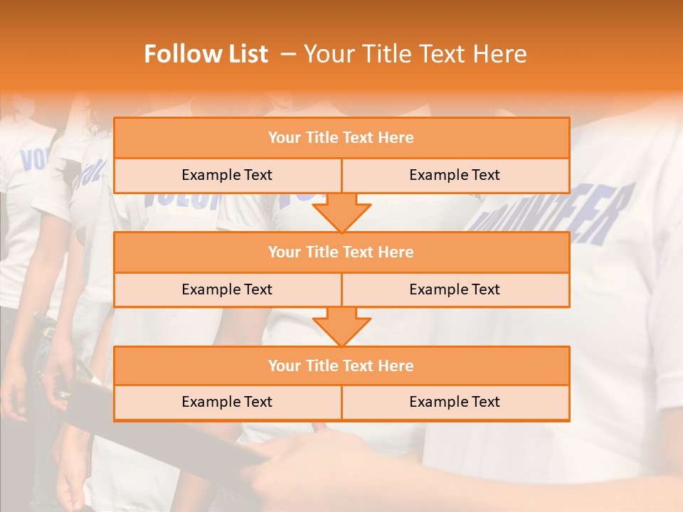 Social Service Person PowerPoint Template