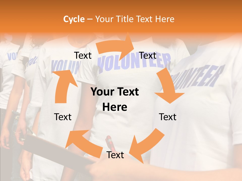 Social Service Person PowerPoint Template