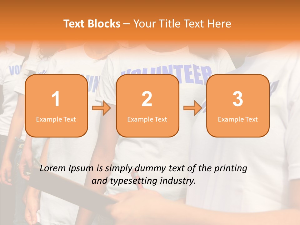 Social Service Person PowerPoint Template