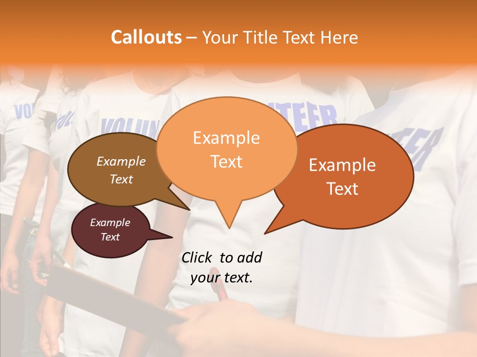 Social Service Person PowerPoint Template