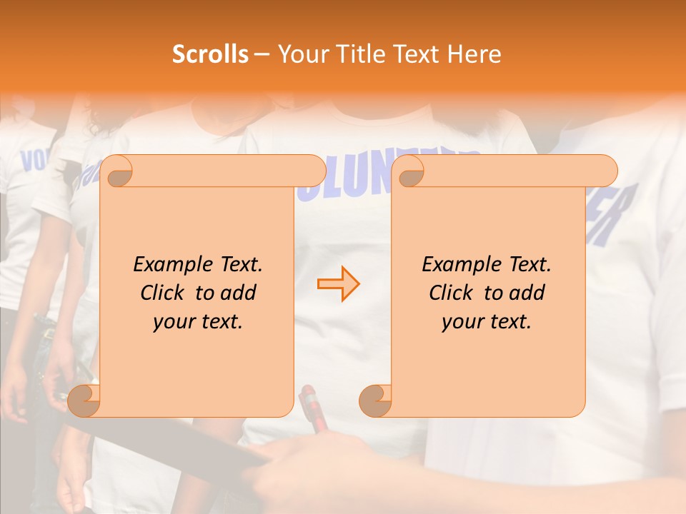 Social Service Person PowerPoint Template