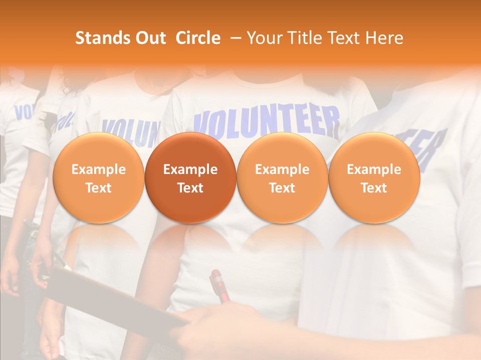 Social Service Person PowerPoint Template