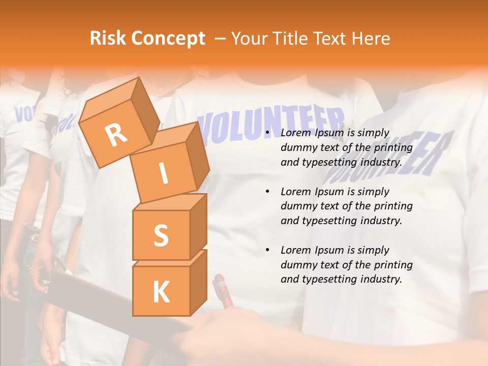 Social Service Person PowerPoint Template