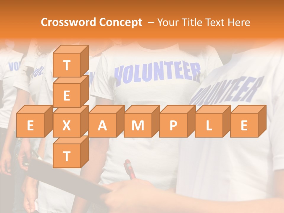 Social Service Person PowerPoint Template