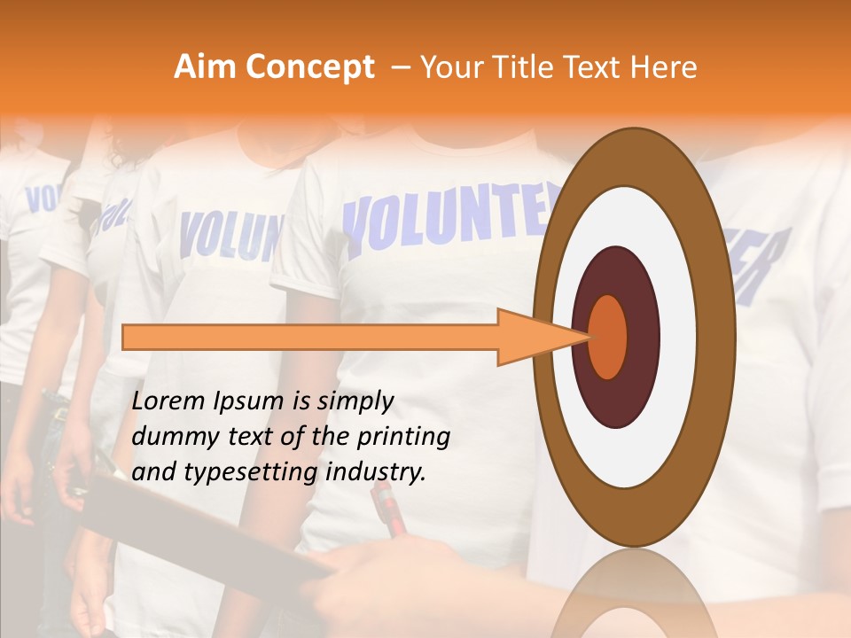 Social Service Person PowerPoint Template