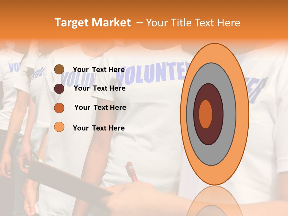 Social Service Person PowerPoint Template