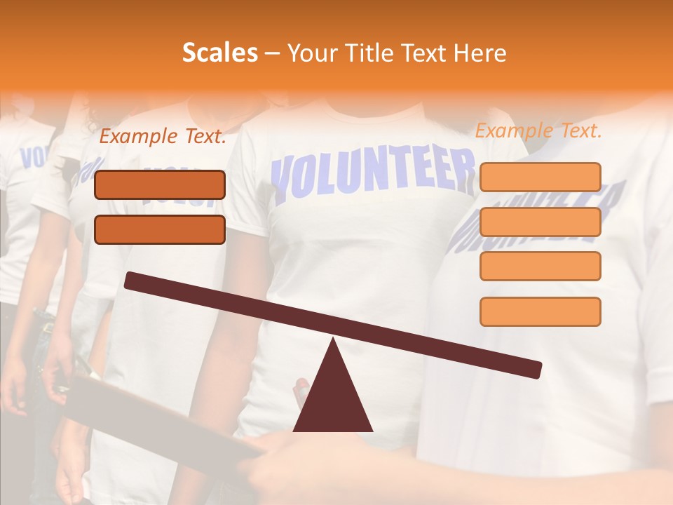 Social Service Person PowerPoint Template