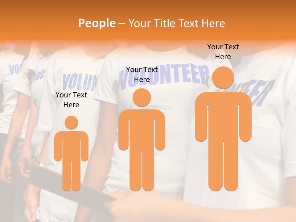 Social Service Person PowerPoint Template