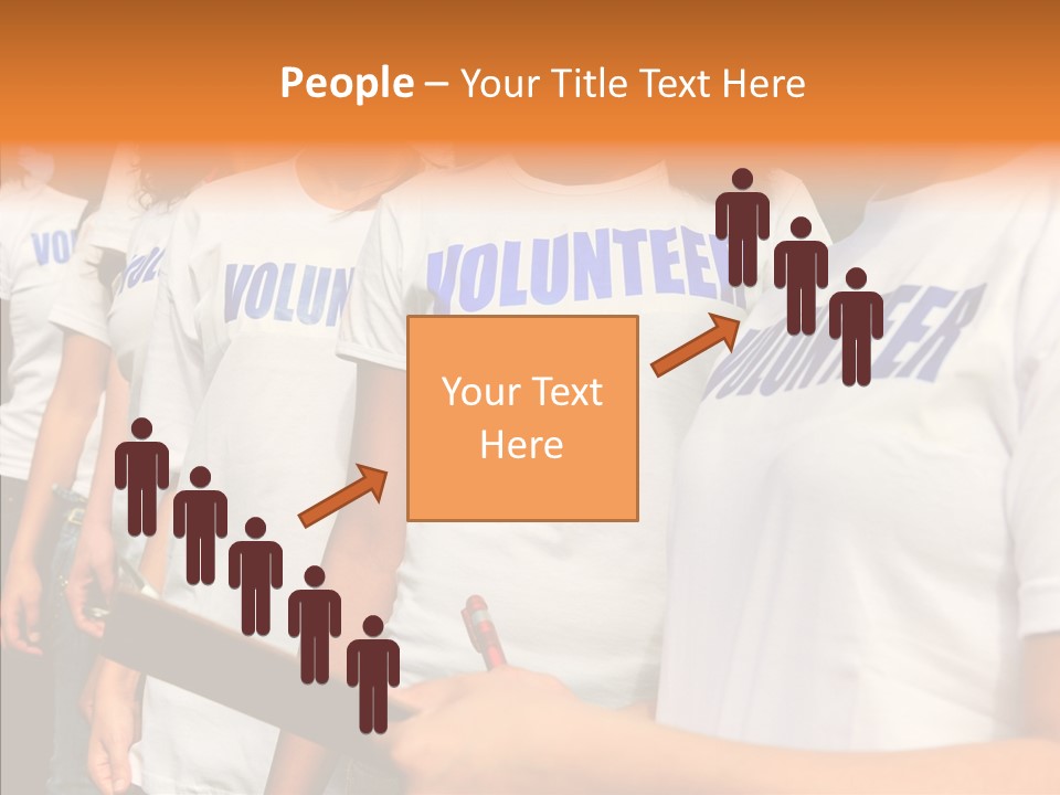 Social Service Person PowerPoint Template