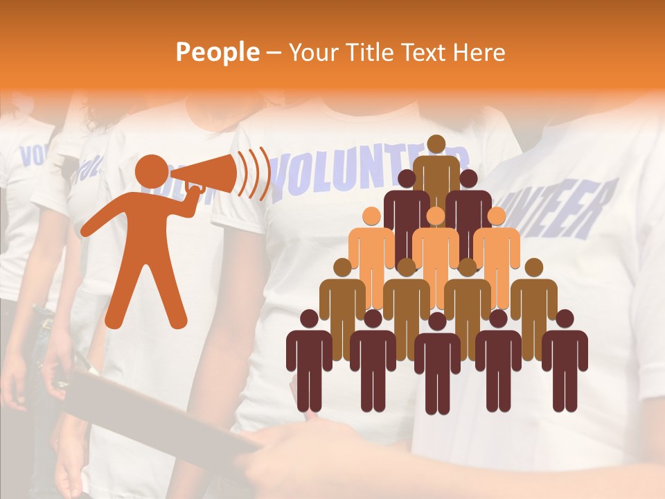 Social Service Person PowerPoint Template